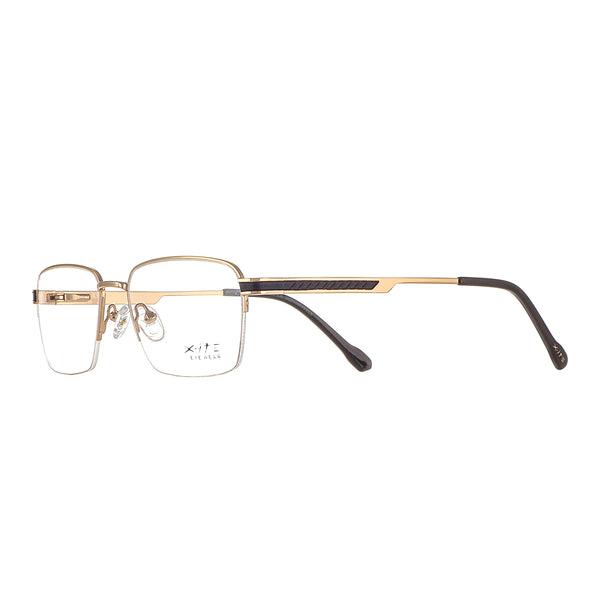 10026 Xite Eyewear's RECTANGLE Shaped Metal MEN's Frame.