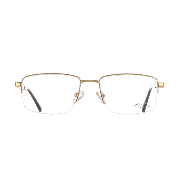 10027 Xite Eyewear's RECTANGLE Shaped Metal MEN's Frame.