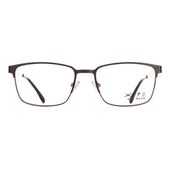 10055 Xite Eyewear's RECTANGLE Shaped Metal MEN's Frame.