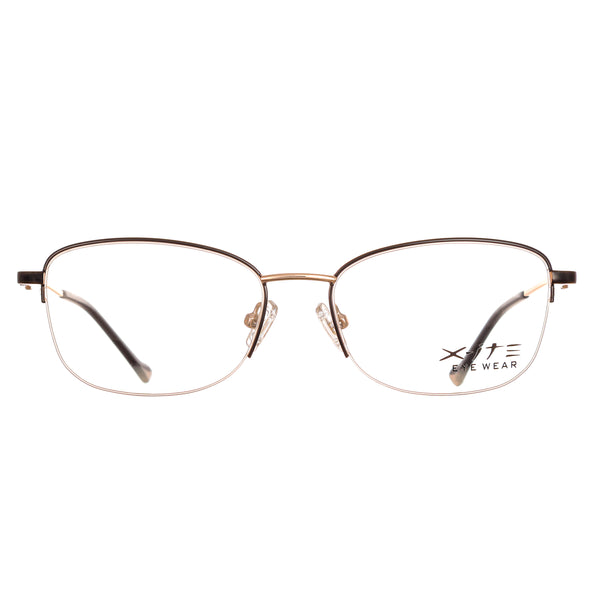 10065 Xite Eyewear's OVAL Shaped Metal WOMEN's Frame.