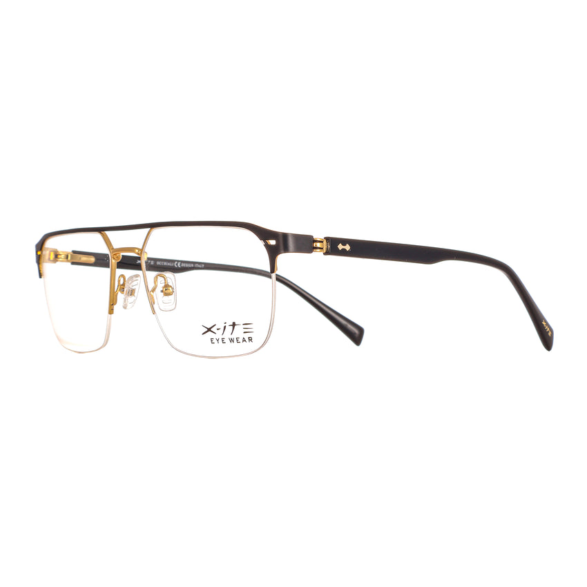 10056 Xite Eyewear's DOUBLE BRIDGE Shaped Metal MEN's Frame.
