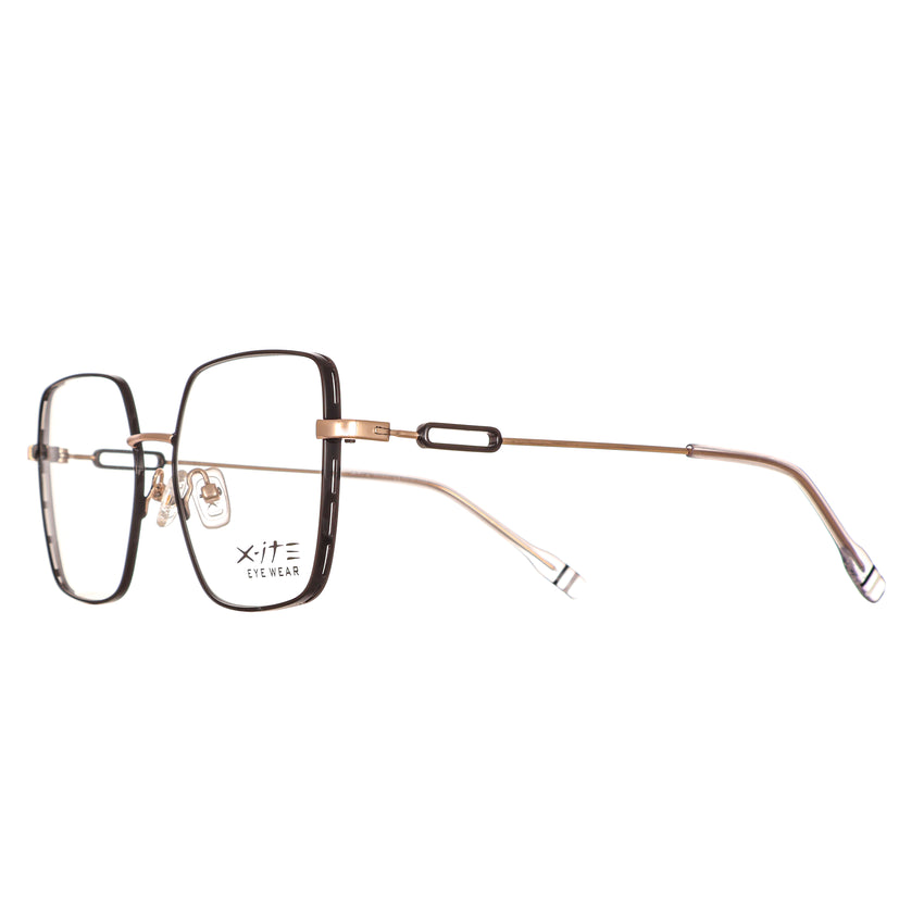 10061 Xite Eyewear's HEXAGONAL Shaped Metal WOMEN's Frame.