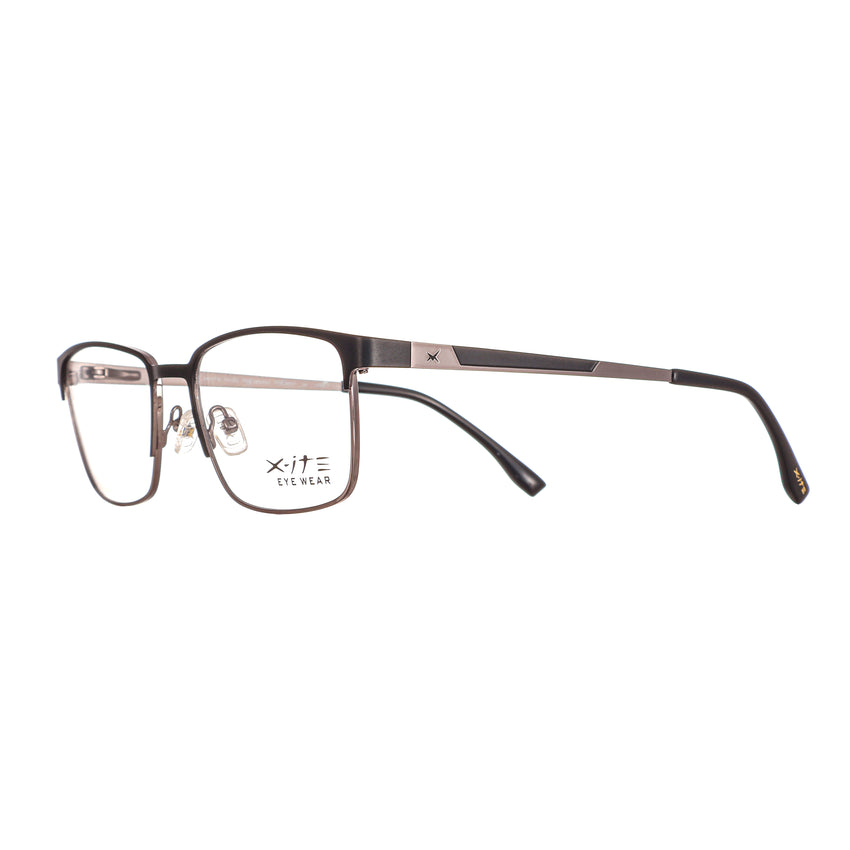 10055 Xite Eyewear's RECTANGLE Shaped Metal MEN's Frame.