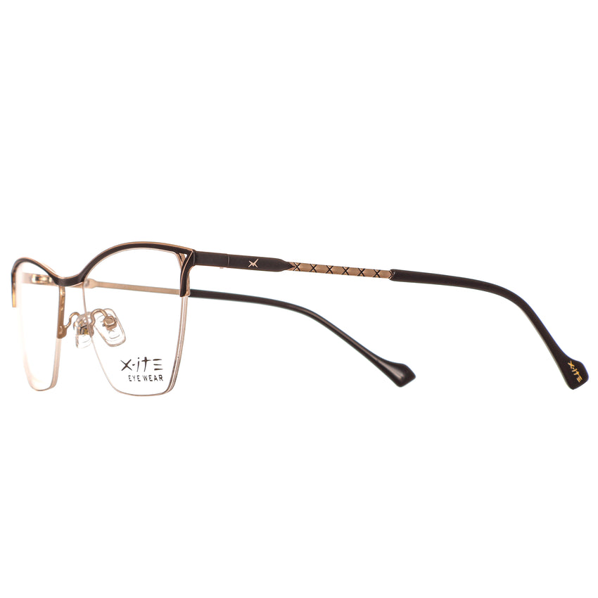 10068 Xite Eyewear's CAT EYE Shaped Metal WOMEN's Frame.