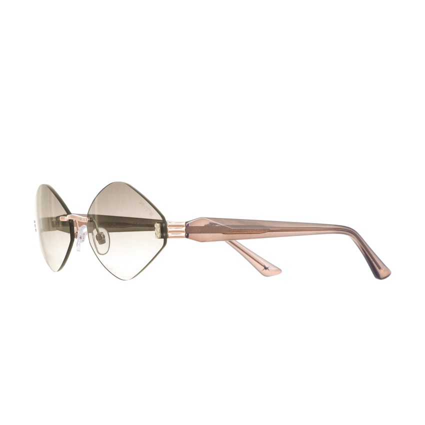 1153 XITE Sunwear's RIMLESS shaped WOMEN ADAPTIVE LENS sunglass.