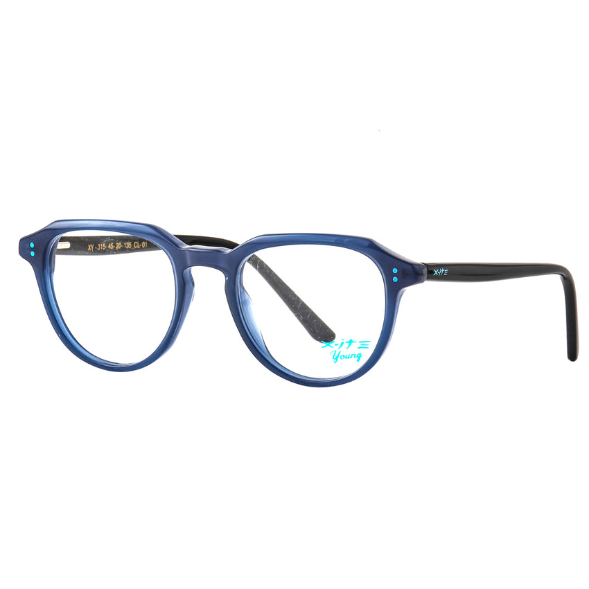 315 Xite Eyewear's Oval Shaped Acetate Kid's Frame.