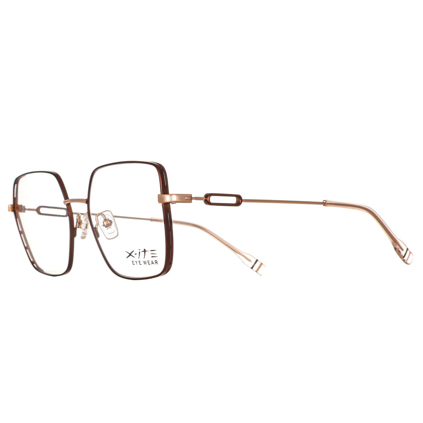 10061 Xite Eyewear's HEXAGONAL Shaped Metal WOMEN's Frame.