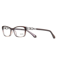 10047 Xite Eyewear's Rectangle Shaped Acetate Women's Frame.
