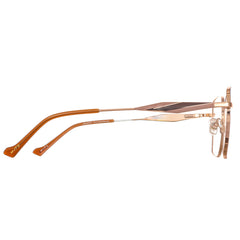 10064 Xite Eyewear's HEXAGONAL Shaped Metal WOMEN's Frame.