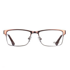 10045 Xite Eyewear's Rectangle Shaped Metal Men's Frame.