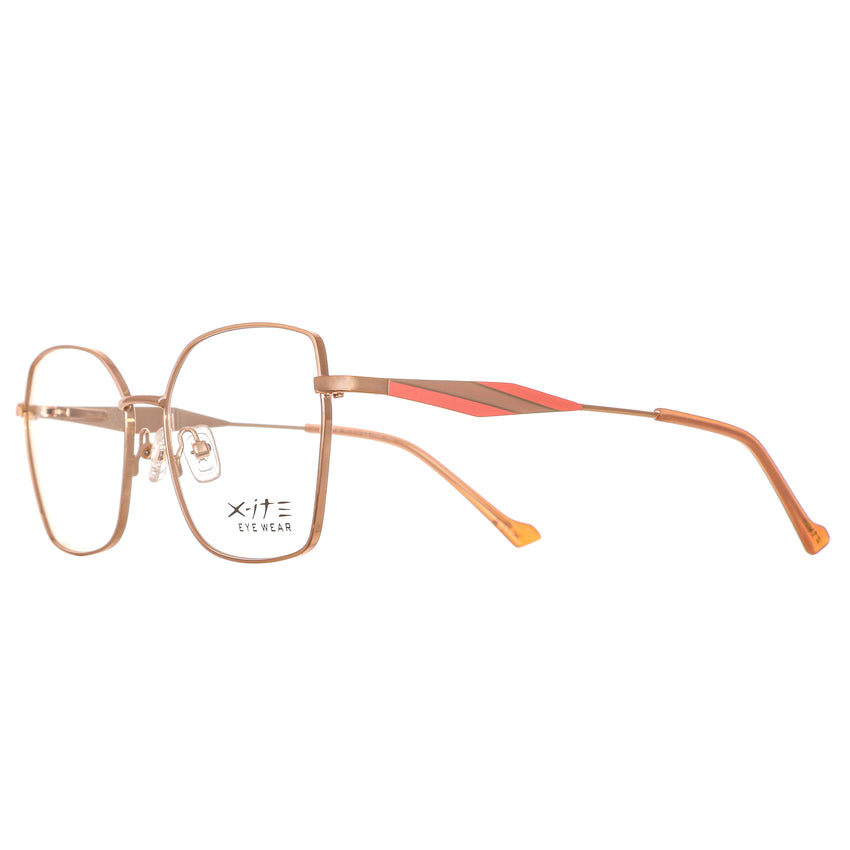 10064 Xite Eyewear's HEXAGONAL Shaped Metal WOMEN's Frame.