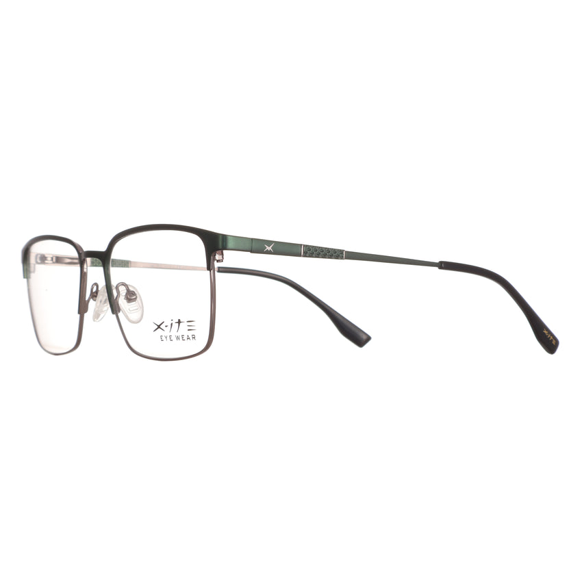 10054 Xite Eyewear's RECTANGLE Shaped Metal MEN's Frame.