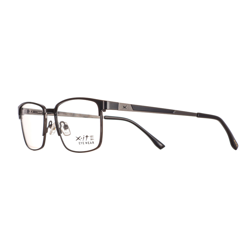 10055 Xite Eyewear's RECTANGLE Shaped Metal MEN's Frame.
