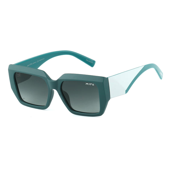 1060 Xite Eyewear's Rectangular Shaped Polarised Women's Sunglasses.