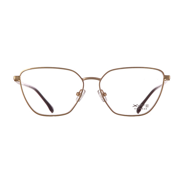 10040 Xite Eyewear's Oval Shaped Metal Women's Frame.