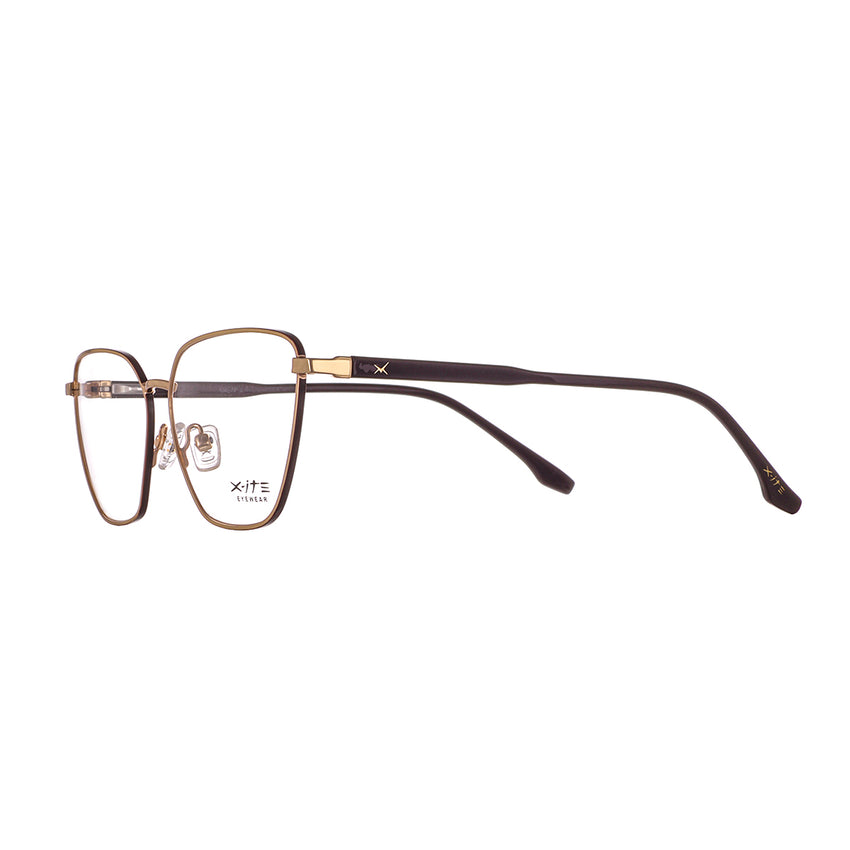 10040 Xite Eyewear's Oval Shaped Metal Women's Frame.