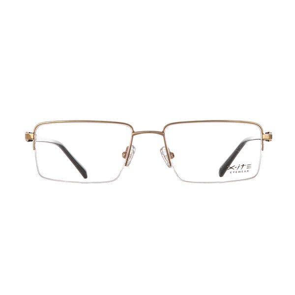 10038 Xite Eyewear's Rectangle Shaped Metal Men's Frame.