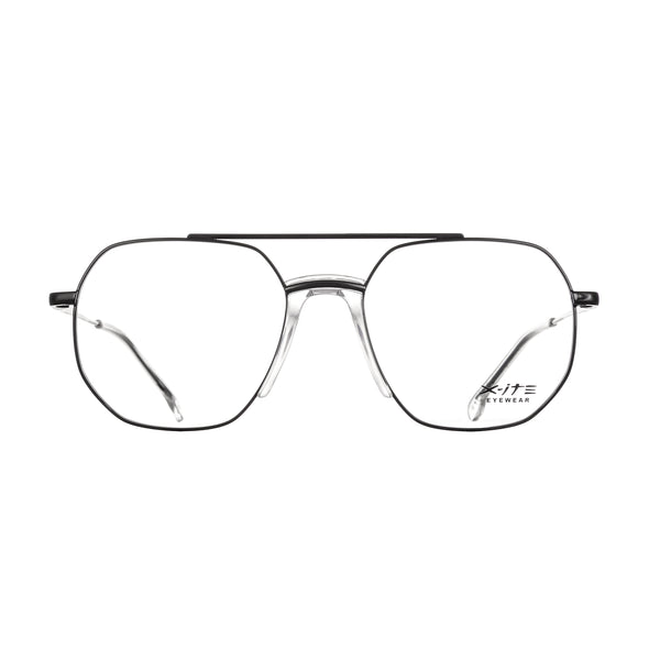 10037 Xite Eyewear's DOUBLE BRIDGE Shaped Metal MEN's Frame.
