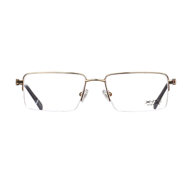 10038 Xite Eyewear's Rectangle Shaped Metal Men's Frame.