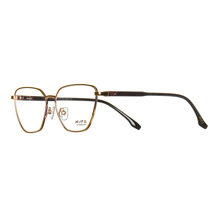 10040 Xite Eyewear's Oval Shaped Metal Women's Frame.