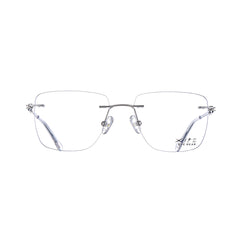 10001 Xite Eyewear's Square Rimless Shaped Metal Men's Frame.