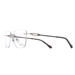 10001 Xite Eyewear's Square Rimless Shaped Metal Men's Frame.