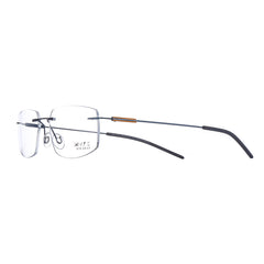 10002 Xite Eyewear's Rectangle Rimless Shaped Metal Men's Frame.