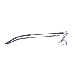 10002 Xite Eyewear's Rectangle Rimless Shaped Metal Men's Frame.