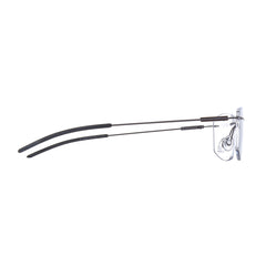 10002 Xite Eyewear's Rectangle Rimless Shaped Metal Men's Frame.