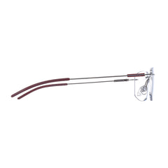 10002 Xite Eyewear's Rectangle Rimless Shaped Metal Men's Frame.