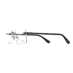 10024 Xite Eyewear's Rectangle Rimless Shaped Metal Men's Frame.