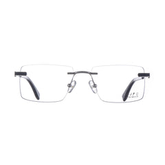 10024 Xite Eyewear's Rectangle Rimless Shaped Metal Men's Frame.