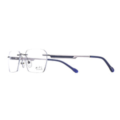 10003 Xite Eyewear's Rectangular Rimless Shaped Metal Men's Frame.