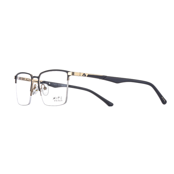 10005 Xite Eyewear's Square Shaped Metal Men's Frame.