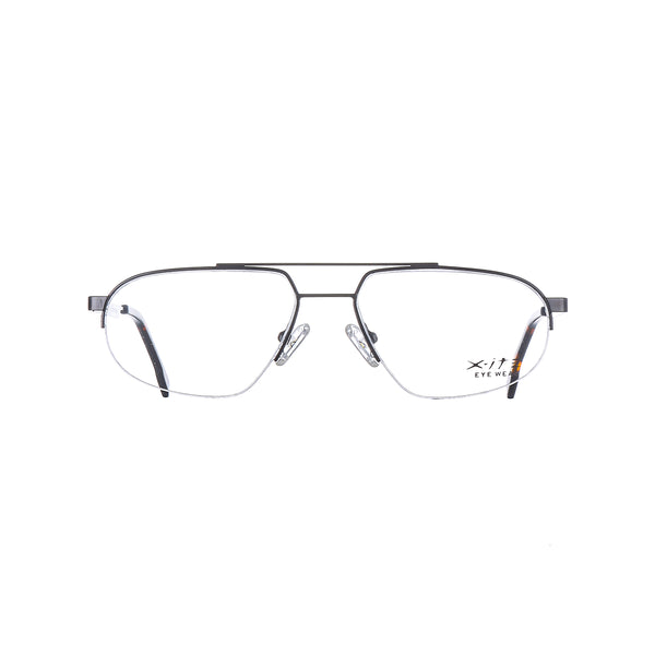 10014 Xite Eyewear's Rectangle Shaped Metal Men's Frame.