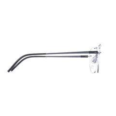 10016 Xite Eyewear's Rimless Double Bridge Shaped Metal Men's Frame.