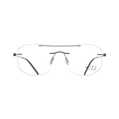 10016 Xite Eyewear's Rimless Double Bridge Shaped Metal Men's Frame.