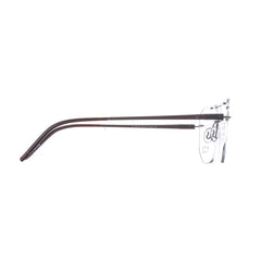 10016 Xite Eyewear's Rimless Double Bridge Shaped Metal Men's Frame.