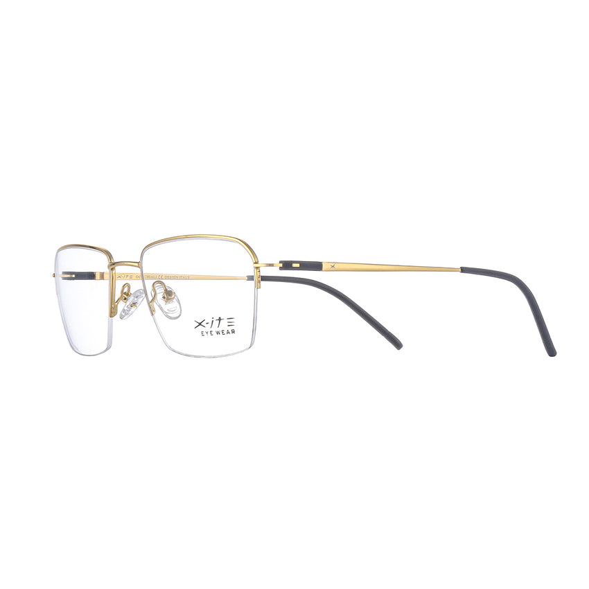 10017 Xite Eyewear's Square Shaped Metal Men's Frame.