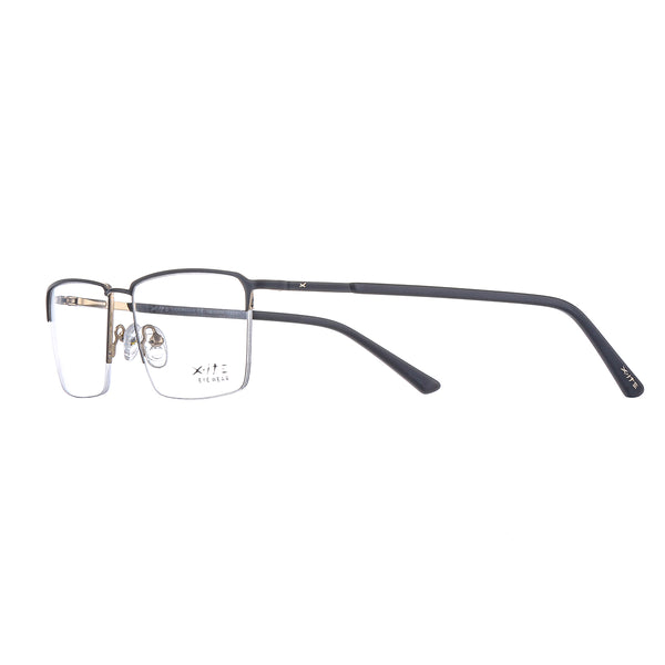 10022 Xite Eyewear's Square Shaped Metal Men's Frame.