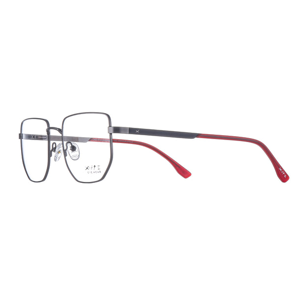 10023 Xite Eyewear's Square Shaped Metal Men's Frame.