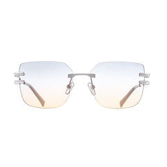 1108 Xite Eyewear's Rimless Women's METAL Sunglasses.