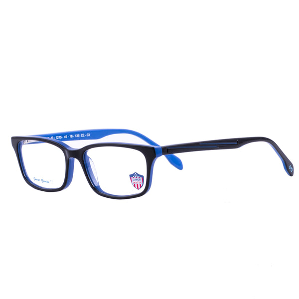 1215 - Xite Eyewear's Rectangular Shaped Kid's Frame.